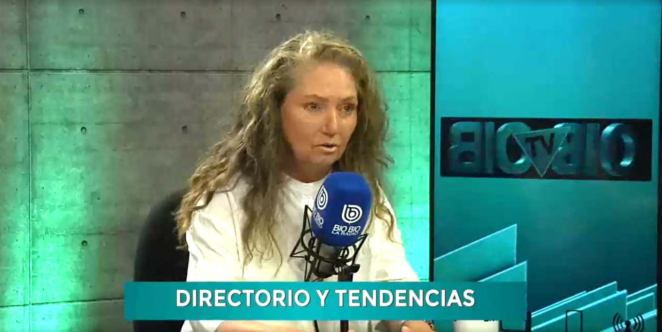 Entrevista a Alejandra Aranda en Bio Bio TV